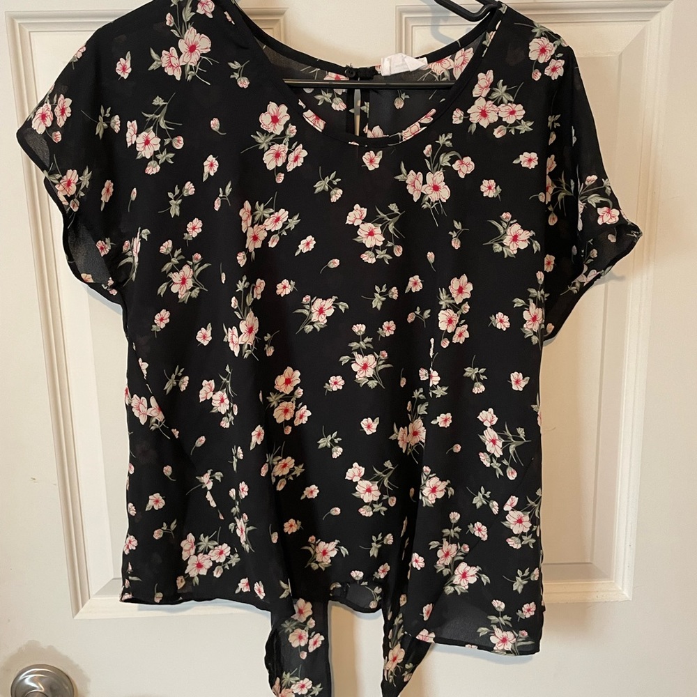Flowy Floral Blouse